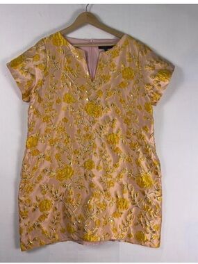 NWT Abbey Glass Lulu Dress - Harvest Jacquard